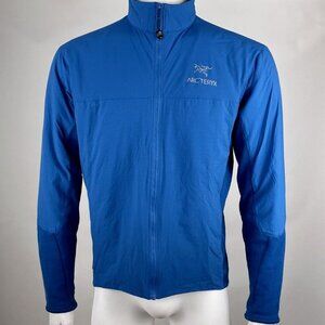 Arc'teryx Lightweight Insulated Jacket Mens M Full Zip Long Sleeve Pocket *Flaws